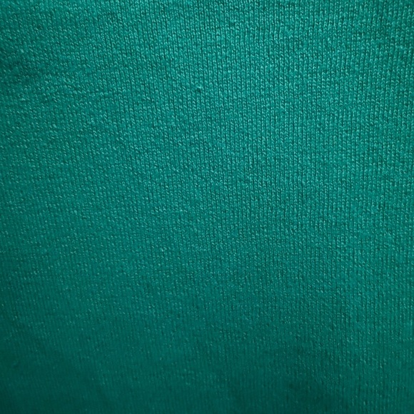 EUC J. Crew Teal Ruffle Neck Sweater SZ XL - Picture 3 of 11